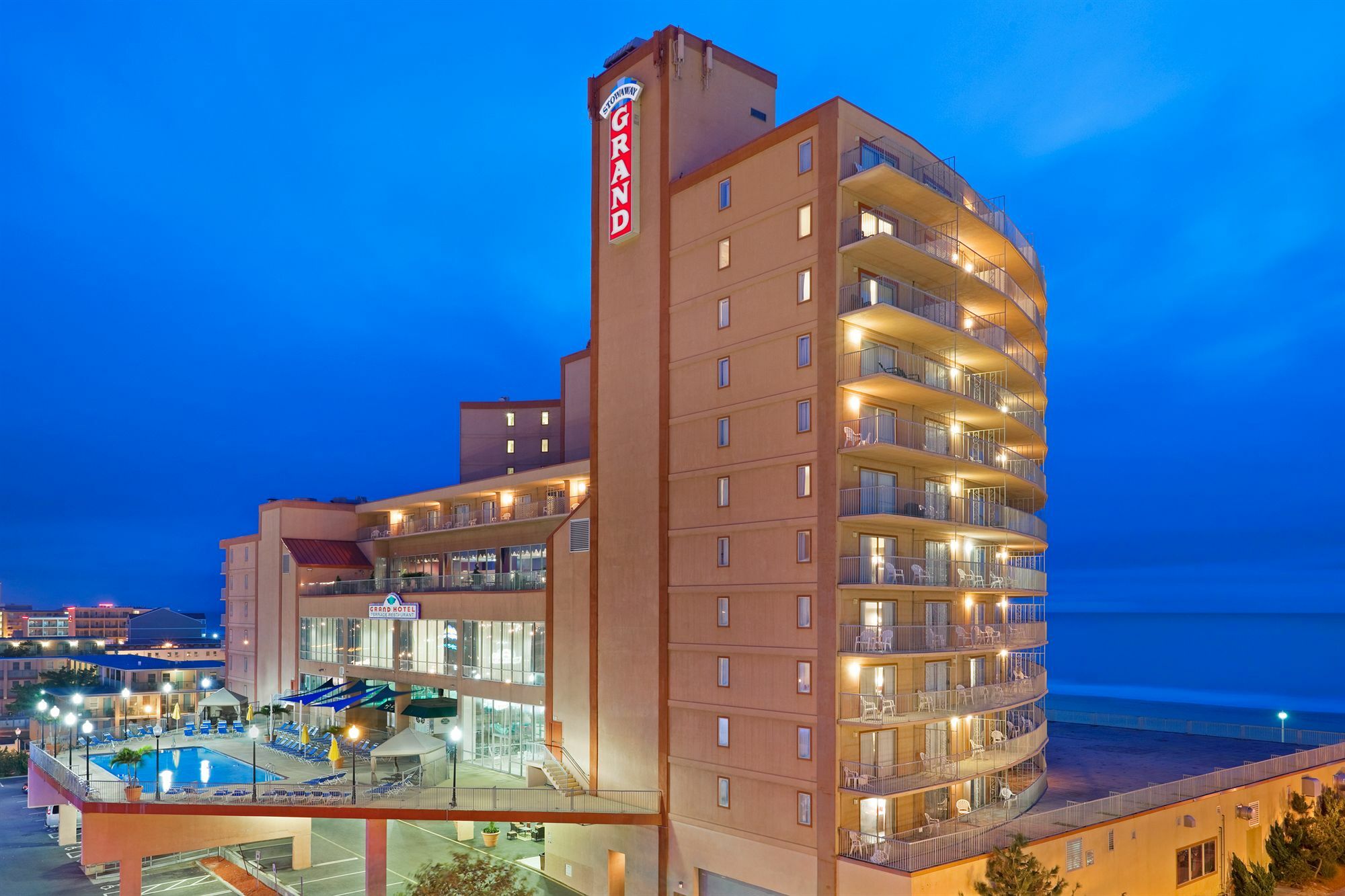 Grand Hotel Ocean City Oceanfront Exteriör bild